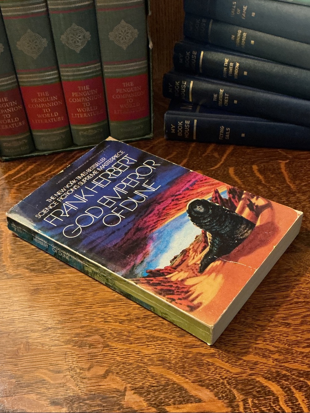 Paperback Frank Herbert God Emperor of Dune